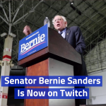 Bernie Sanders Appeals To The Gamers On Twitch