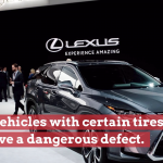 Beware: Your Lexus Vehicle Could Have A Serious Defect