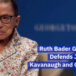 Ruth Bader Ginsburg Defends Other Justices